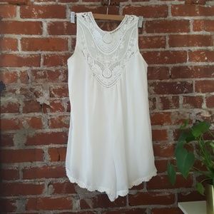 Free People (Jen's Pirate Booty) white romper